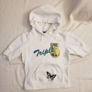 Triple Five Soul White Hoodie Size Small